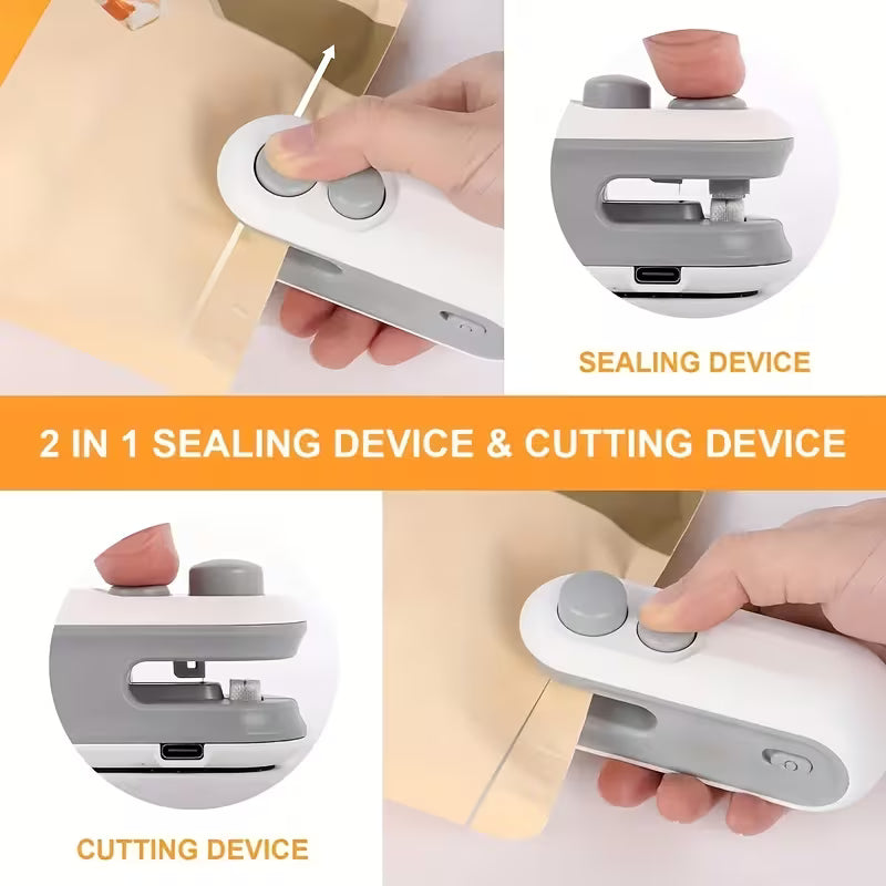 [bynest] rechargeable food bag sealer/cutter