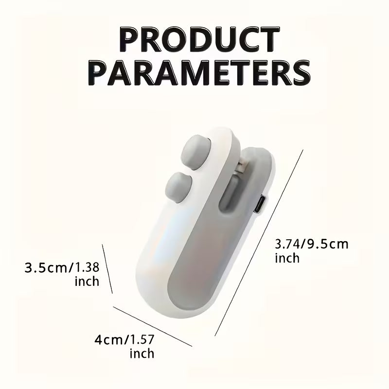 [bynest] rechargeable food bag sealer/cutter